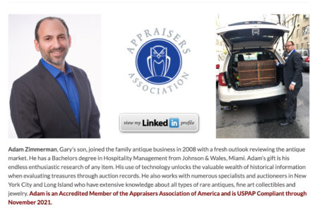 Adam Zimmerman Website Profile