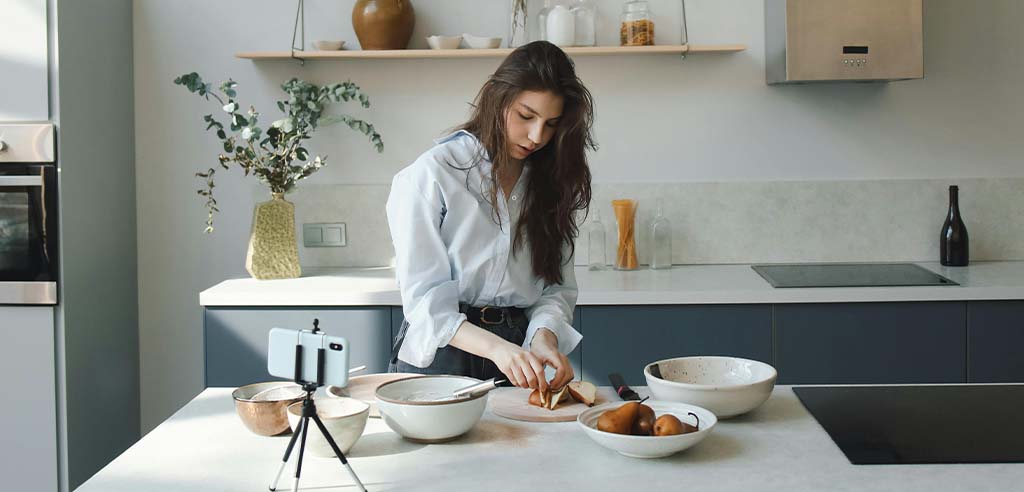 Creating online culinary courses