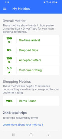 David Ferrell's Spark Metrics