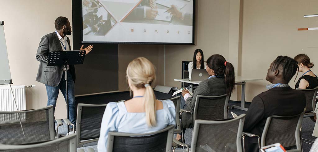 Hosting financial seminars and workshops