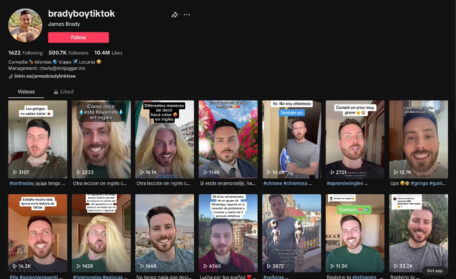 James Brady's TikTok Page