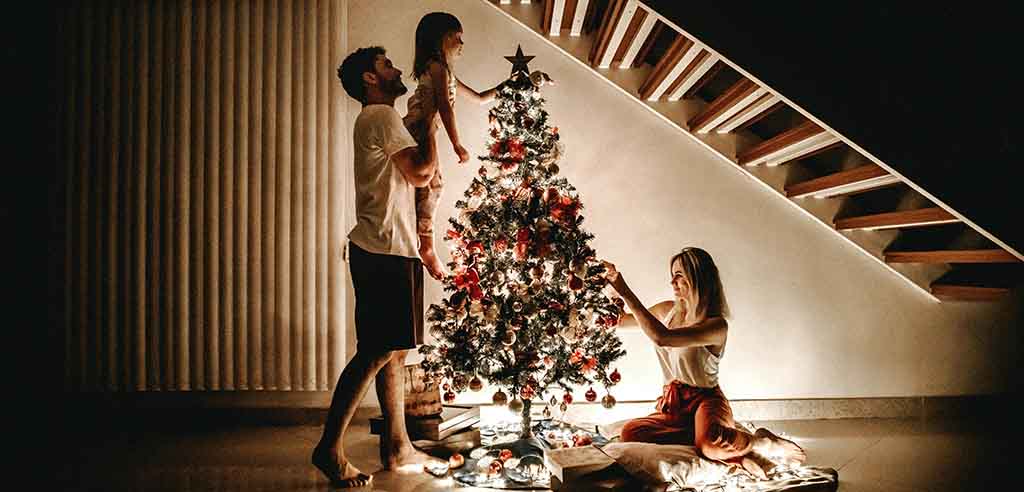 Selling Christmas trees
