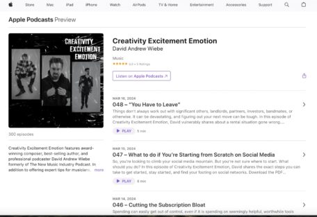 David Andrew Wiebe's podcast.