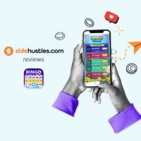 Smartphone showing the Bingo Clash home screen.