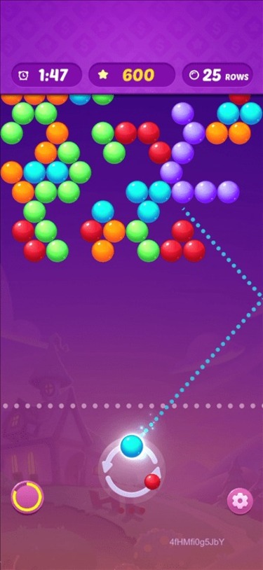 A demonstration of how to play Bubble Buzz.