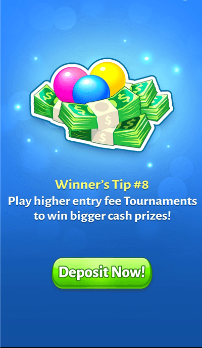 A winner’s tip from Bubble Cash 