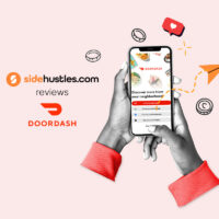 Phone screen showing the DoorDash app.