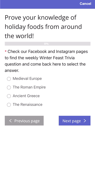 Entering an Ipsos iSay competition.