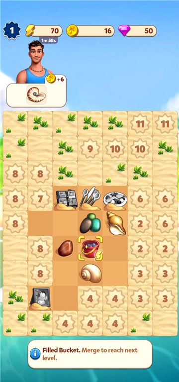 Playing KashKick games downloaded to a mobile device.