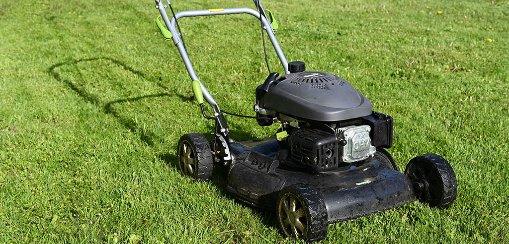 a lawn mower