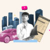 Man in front of his car considering the requirements to become a Lyft driver