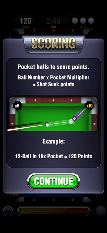 Calculation of Pool Payday scores.