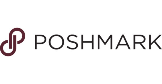 Logo for the Poshmark website for making money selling clothes