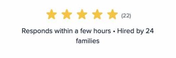 ryan s. care.com profile star ratings