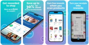 Screenshots of Shopkick app
