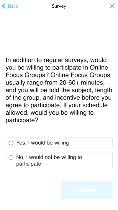 Swagbucks focus group opportunity